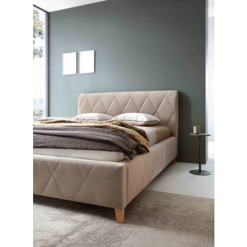 ŁÓŻKA TRIVIO Tkanina Matt Velvet 09