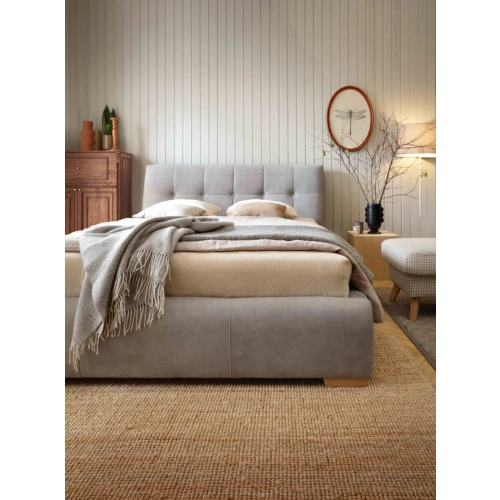 ŁÓŻKA ASTON Tkanina Castel 80