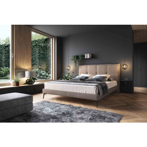 ŁÓŻKO ARIANA Tkanina Sicuro