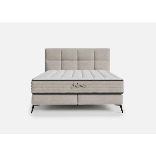 ŁÓŻKO KONTYNENTALNE ATLANTA Tkanina Milton 03