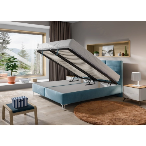 ŁÓŻKO LOGAN Tkanina Cloud 70