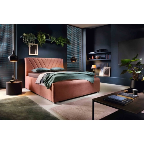 ŁÓŻKO NEVADA Tkanina Castel 55