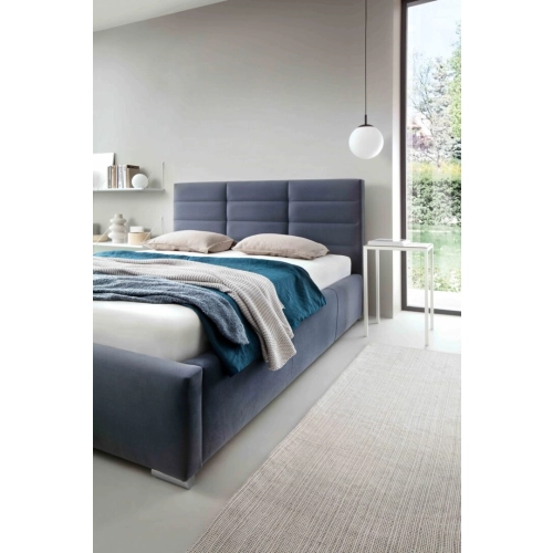 ŁÓŻKO MARS Tkanina Matt Velvet 74