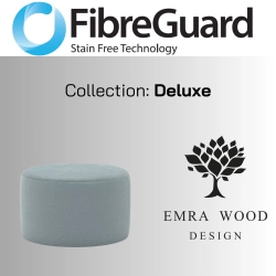 Pufa Okrągłą Kolory Rozmiary Tkanina Deluxe Fi 35 - 40 - 45 - 50 - 55 - 60 - 65 - 70 - 75 - 80 - 85 - 90 - 95 - 100 cm