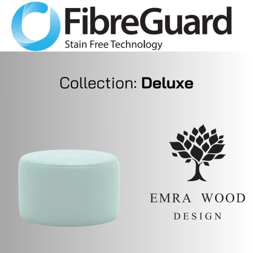 Pufa Okrągłą Kolory Rozmiary Tkanina Deluxe Fi 35 - 40 - 45 - 50 - 55 - 60 - 65 - 70 - 75 - 80 - 85 - 90 - 95 - 100 cm