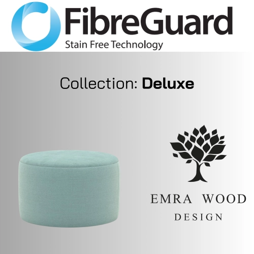 Pufa Okrągłą Kolory Rozmiary Tkanina Deluxe Fi 35 - 40 - 45 - 50 - 55 - 60 - 65 - 70 - 75 - 80 - 85 - 90 - 95 - 100 cm