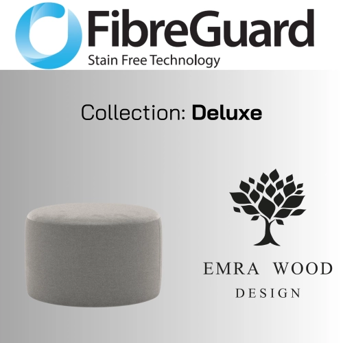 Pufa Okrągłą Kolory Rozmiary Tkanina Deluxe Fi 35 - 40 - 45 - 50 - 55 - 60 - 65 - 70 - 75 - 80 - 85 - 90 - 95 - 100 cm