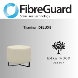 Pufa Okrągłą Kolory Rozmiary Tkanina Deluxe Fi 35 - 40 - 45 - 50 - 55 - 60 - 65 - 70 - 75 - 80 - 85 - 90 - 95 - 100 cm