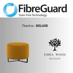 Pufa Okrągłą Kolory Rozmiary Tkanina Deluxe Fi 35 - 40 - 45 - 50 - 55 - 60 - 65 - 70 - 75 - 80 - 85 - 90 - 95 - 100 cm