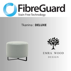 Pufa Okrągłą Kolory Rozmiary Tkanina Deluxe Fi 35 - 40 - 45 - 50 - 55 - 60 - 65 - 70 - 75 - 80 - 85 - 90 - 95 - 100 cm