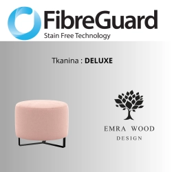 Pufa Okrągłą Kolory Rozmiary Tkanina Deluxe Fi 35 - 40 - 45 - 50 - 55 - 60 - 65 - 70 - 75 - 80 - 85 - 90 - 95 - 100 cm