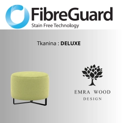 Pufa Okrągłą Kolory Rozmiary Tkanina Deluxe Fi 35 - 40 - 45 - 50 - 55 - 60 - 65 - 70 - 75 - 80 - 85 - 90 - 95 - 100 cm