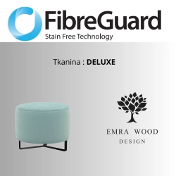 Pufa Okrągłą Kolory Rozmiary Tkanina Deluxe Fi 35 - 40 - 45 - 50 - 55 - 60 - 65 - 70 - 75 - 80 - 85 - 90 - 95 - 100 cm