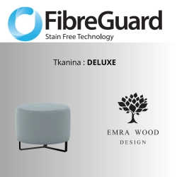 Pufa Okrągłą Kolory Rozmiary Tkanina Deluxe Fi 35 - 40 - 45 - 50 - 55 - 60 - 65 - 70 - 75 - 80 - 85 - 90 - 95 - 100 cm