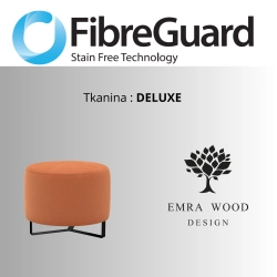 Pufa Okrągłą Kolory Rozmiary Tkanina Deluxe Fi 35 - 40 - 45 - 50 - 55 - 60 - 65 - 70 - 75 - 80 - 85 - 90 - 95 - 100 cm