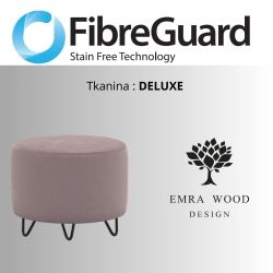 Pufa Okrągłą Kolory Rozmiary Tkanina Deluxe Fi 35 - 40 - 45 - 50 - 55 - 60 - 65 - 70 - 75 - 80 - 85 - 90 - 95 - 100 cm