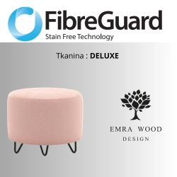 Pufa Okrągłą Kolory Rozmiary Tkanina Deluxe Fi 35 - 40 - 45 - 50 - 55 - 60 - 65 - 70 - 75 - 80 - 85 - 90 - 95 - 100 cm