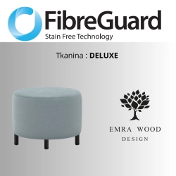 Pufa Okrągłą Kolory Rozmiary Tkanina Deluxe Fi 35 - 40 - 45 - 50 - 55 - 60 - 65 - 70 - 75 - 80 - 85 - 90 - 95 - 100 cm