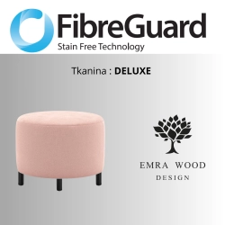 Pufa Okrągłą Kolory Rozmiary Tkanina Deluxe Fi 35 - 40 - 45 - 50 - 55 - 60 - 65 - 70 - 75 - 80 - 85 - 90 - 95 - 100 cm