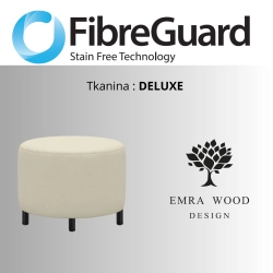 Pufa Okrągłą Kolory Rozmiary Tkanina Deluxe Fi 35 - 40 - 45 - 50 - 55 - 60 - 65 - 70 - 75 - 80 - 85 - 90 - 95 - 100 cm