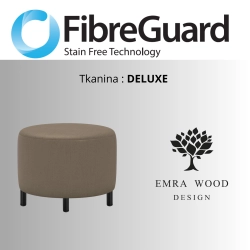 Pufa Okrągłą Kolory Rozmiary Tkanina Deluxe Fi 35 - 40 - 45 - 50 - 55 - 60 - 65 - 70 - 75 - 80 - 85 - 90 - 95 - 100 cm