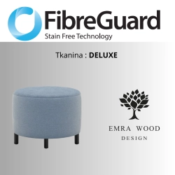 Pufa Okrągłą Kolory Rozmiary Tkanina Deluxe Fi 35 - 40 - 45 - 50 - 55 - 60 - 65 - 70 - 75 - 80 - 85 - 90 - 95 - 100 cm