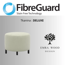 Pufa Okrągłą Kolory Rozmiary Tkanina Deluxe Fi 35 - 40 - 45 - 50 - 55 - 60 - 65 - 70 - 75 - 80 - 85 - 90 - 95 - 100 cm