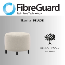 Pufa Okrągłą Kolory Rozmiary Tkanina Deluxe Fi 35 - 40 - 45 - 50 - 55 - 60 - 65 - 70 - 75 - 80 - 85 - 90 - 95 - 100 cm