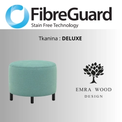 Pufa Okrągłą Kolory Rozmiary Tkanina Deluxe Fi 35 - 40 - 45 - 50 - 55 - 60 - 65 - 70 - 75 - 80 - 85 - 90 - 95 - 100 cm