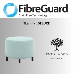 Pufa Okrągłą Kolory Rozmiary Tkanina Deluxe Fi 35 - 40 - 45 - 50 - 55 - 60 - 65 - 70 - 75 - 80 - 85 - 90 - 95 - 100 cm