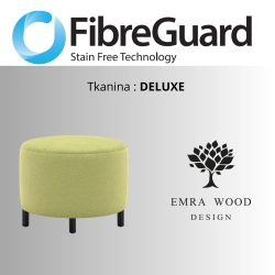 Pufa Okrągłą Kolory Rozmiary Tkanina Deluxe Fi 35 - 40 - 45 - 50 - 55 - 60 - 65 - 70 - 75 - 80 - 85 - 90 - 95 - 100 cm