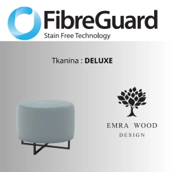 Pufa Okrągłą Kolory Rozmiary Tkanina Deluxe Fi 35 - 40 - 45 - 50 - 55 - 60 - 65 - 70 - 75 - 80 - 85 - 90 - 95 - 100 cm