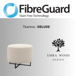 Pufa Okrągłą Kolory Rozmiary Tkanina Deluxe Fi 35 - 40 - 45 - 50 - 55 - 60 - 65 - 70 - 75 - 80 - 85 - 90 - 95 - 100 cm