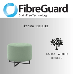 Pufa Okrągłą Kolory Rozmiary Tkanina Deluxe Fi 35 - 40 - 45 - 50 - 55 - 60 - 65 - 70 - 75 - 80 - 85 - 90 - 95 - 100 cm