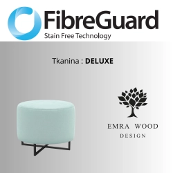 Pufa Okrągłą Kolory Rozmiary Tkanina Deluxe Fi 35 - 40 - 45 - 50 - 55 - 60 - 65 - 70 - 75 - 80 - 85 - 90 - 95 - 100 cm