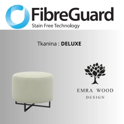 Pufa Okrągłą Kolory Rozmiary Tkanina Deluxe Fi 35 - 40 - 45 - 50 - 55 - 60 - 65 - 70 - 75 - 80 - 85 - 90 - 95 - 100 cm