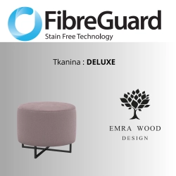 Pufa Okrągłą Kolory Rozmiary Tkanina Deluxe Fi 35 - 40 - 45 - 50 - 55 - 60 - 65 - 70 - 75 - 80 - 85 - 90 - 95 - 100 cm