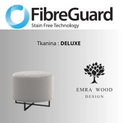 Pufa Okrągłą Kolory Rozmiary Tkanina Deluxe Fi 35 - 40 - 45 - 50 - 55 - 60 - 65 - 70 - 75 - 80 - 85 - 90 - 95 - 100 cm