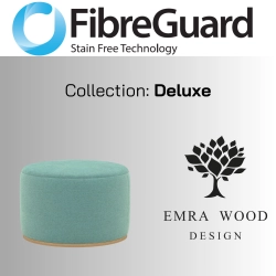 Pufa Okrągłą Kolory Rozmiary Tkanina Deluxe Fi 35 - 40 - 45 - 50 - 55 - 60 - 65 - 70 - 75 - 80 - 85 - 90 - 95 - 100 cm