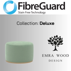 Pufa Okrągłą Kolory Rozmiary Tkanina Deluxe Fi 35 - 40 - 45 - 50 - 55 - 60 - 65 - 70 - 75 - 80 - 85 - 90 - 95 - 100 cm