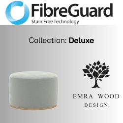 Pufa Okrągłą Kolory Rozmiary Tkanina Deluxe Fi 35 - 40 - 45 - 50 - 55 - 60 - 65 - 70 - 75 - 80 - 85 - 90 - 95 - 100 cm