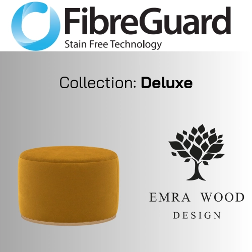 Pufa Okrągłą Kolory Rozmiary Tkanina Deluxe Fi 35 - 40 - 45 - 50 - 55 - 60 - 65 - 70 - 75 - 80 - 85 - 90 - 95 - 100 cm