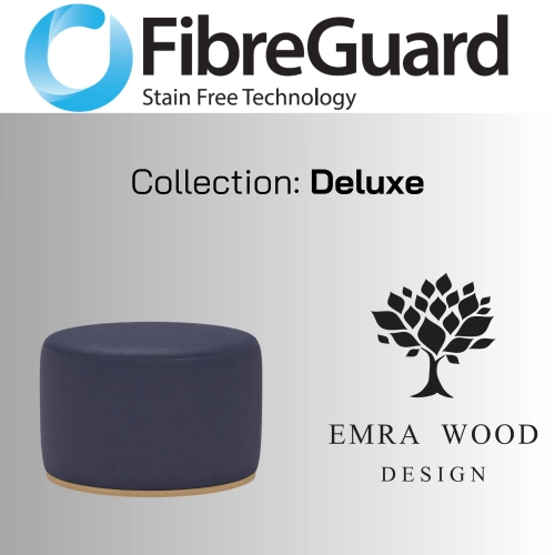 Pufa Okrągłą Kolory Rozmiary Tkanina Deluxe Fi 35 - 40 - 45 - 50 - 55 - 60 - 65 - 70 - 75 - 80 - 85 - 90 - 95 - 100 cm