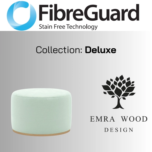 Pufa Okrągłą Kolory Rozmiary Tkanina Deluxe Fi 35 - 40 - 45 - 50 - 55 - 60 - 65 - 70 - 75 - 80 - 85 - 90 - 95 - 100 cm