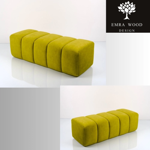 Pufa Bubble tapicerowana – nowoczesna pufa premium PU-10