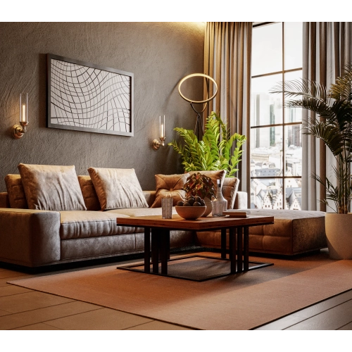 STOLIK KAWOWY DREWNO LITE Dąb Jesion Olcha STK-61