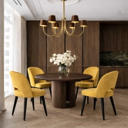 Krzesło tapicerowane DELUXE KR-5 Tkanina Hold Me 12