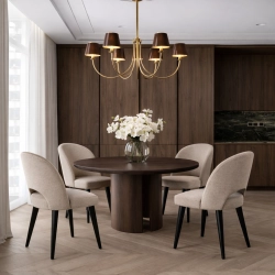 Krzesło tapicerowane DELUXE KR-5 Tkanina Maya 15