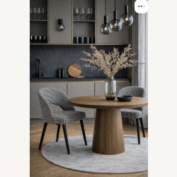 Krzesło tapicerowane DELUXE KR-5 Tkanina Pepitka