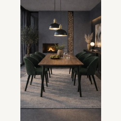 Krzesło tapicerowane  DELUXE KR-5 Tkanina Strong 09